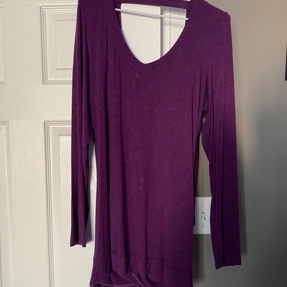 Reversible Draped Athleisure Tunic - Picture 2 of 11